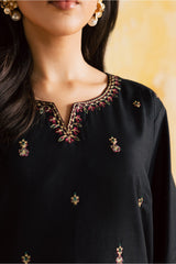 2PC Summer Embroidered Dress - 1101
