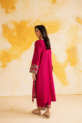 2PC Summer Luxury Embroidered Dress - 1110