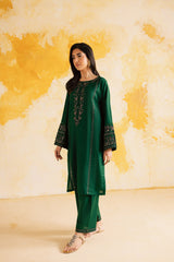 2PC Summer Embroidered Dress - 1114