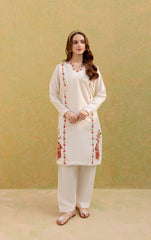 2PC Embroidered Dress-1069