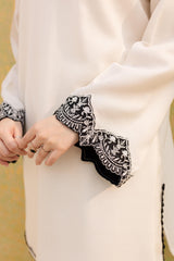 2PC Summer Embroidered Dress-1070