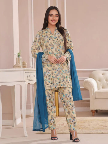 Shumaal | 3 Piece | Cotton Slub TNG by MD