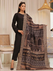 Taj Mahal Shawl (Black)