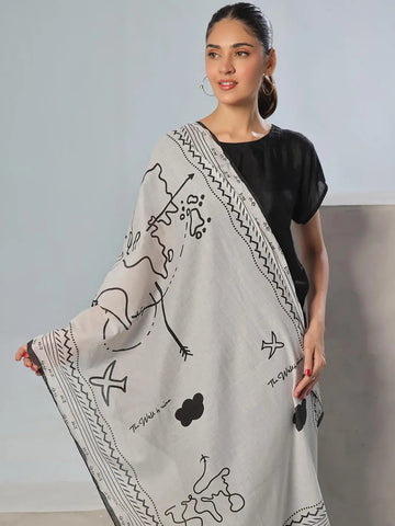 Uraan Lawn Stole TNG by MD
