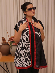 Huroof Stole (Black)