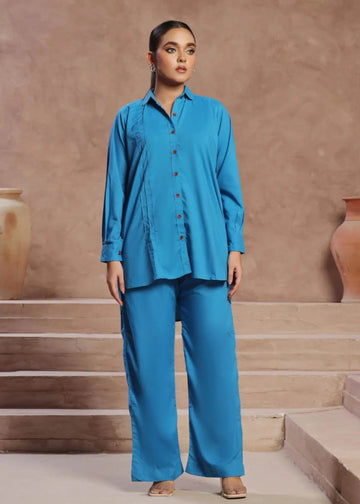 Veena Co-Ord Set | Blue TNG by MD