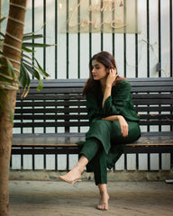 Bottle Green Two Piece Suit