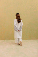 2PC Embroidered Dress-1067