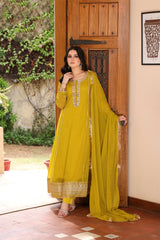 KURTI 123-MUSTARD