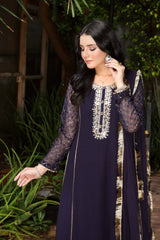 KURTI 123-NAVY BLUE