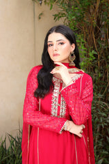 KURTI 123-SHOCKING PINK