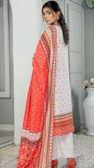 AZ 008 - Khaddar Printed 3P