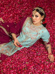 1517 - A | Karandi Luxury Embroidered 3P