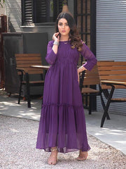 atin purpura dress (FR-363Laam)