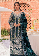 Elys - Embroidered Corduroy 3PC