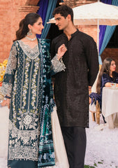 Elys - Embroidered Corduroy 3PC