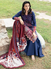1915 - A | Khaddar Embroidered 3P