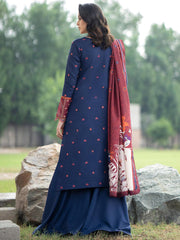 1915 - A | Khaddar Embroidered 3P