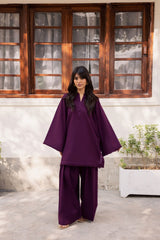 2 PC Solid FSK 03 – Dark Plum