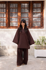 2 PC Solid FSK 03 – Dark Brown