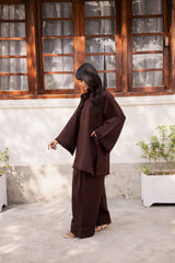 2 PC Solid FSK 03 – Dark Brown