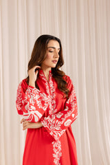 MVS-FLORA-009 / 2PC STITCHED