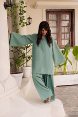 2 PC Solid FSK 03 – Sea Green
