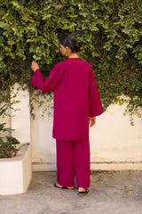 2 PC Solid FSK 03 – Plum