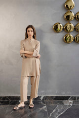 Solid 2PC Dress - SP-01 Skin