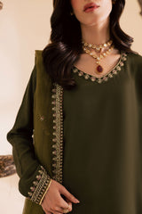 3PC Luxury Embroidered Dress- RSM15