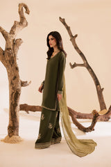 3PC Luxury Embroidered Dress- RSM15