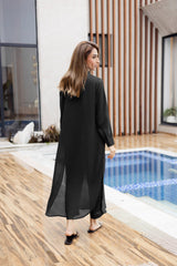 Solid 2PC Dress - SP-02 Black