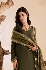 3PC Luxury Embroidered Dress- RSM15