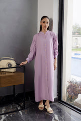 Solid 2PC Dress - SP-05 Lavender