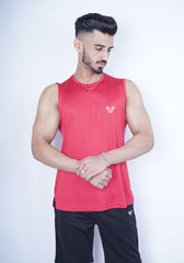 Muscle Tank Top Red