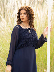 cean Serenity Smocking Maxi (FR-696Laam)