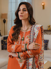 SK-02A - 3P Embroidered Khaddar