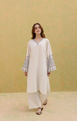 2PC Embroidered Dress-1067