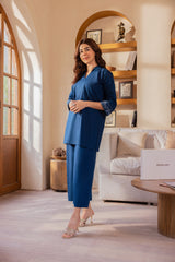 Zinc Embroidered Cotton 2PC Suit