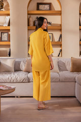 Mustard Lawn 2PC Co-ord Set