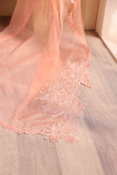 Juliet Peach Dupatta