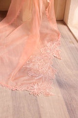 Juliet Peach Dupatta