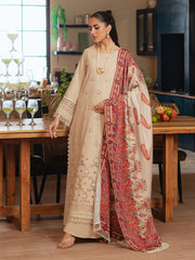SK-04B - 3P Embroidered Khaddar