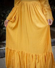 Ochre Long Frock