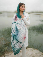 Arz e Pakistan Odhni (White) TNG by MD