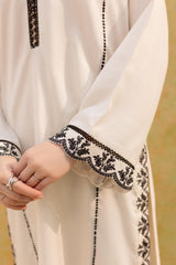 2PC Embroidered Dress-1065