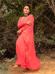 Pink Chiffon Drape (FR-695)