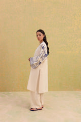 2PC Embroidered Dress-1063