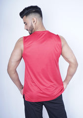 Muscle Tank Top Red