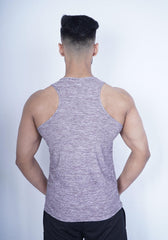 Texture Grey Tank Top